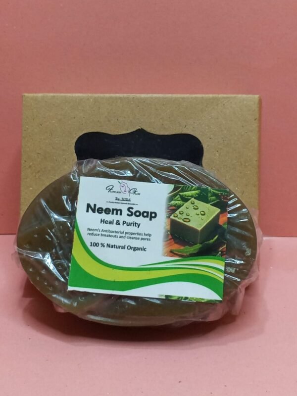 Organic Neem Soap-Flowless Glow