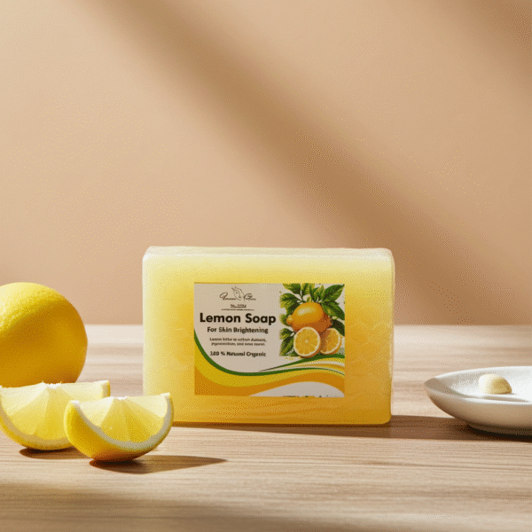 Organic Lemon Soap-Flowless Glow