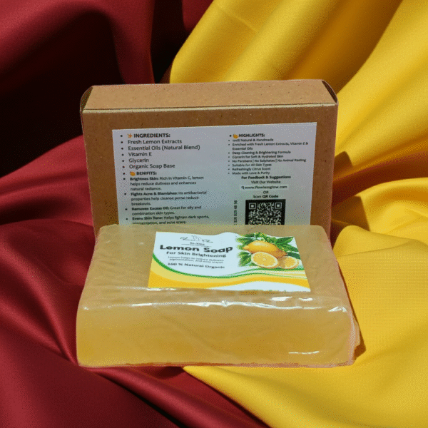 Organic Lemon Soap-Flowless Glow