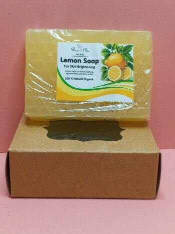 Organic Lemon Soap-Flowless Glow