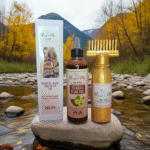 Herbal Hair Growth Oil + Oil Applicator Bottle-Flowless Glow