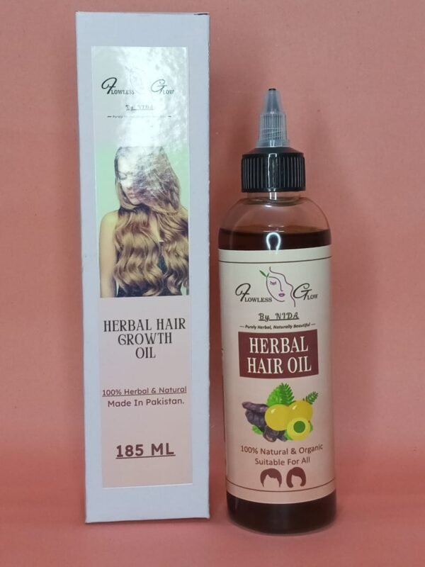 Herbal Hair Oil-Flowless Glow