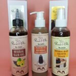 Herbal Hair Oil + Hair Toner + Shampoo-Flowless Glow