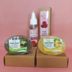 Organic Lemon + Neem Soaps + Organic Rose Water-Flowless Glow