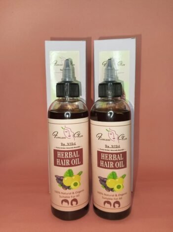 Herbal Hair Growth Oil-Flowless Glow