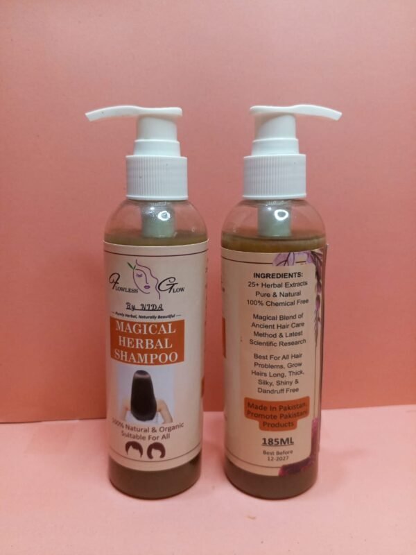 Herbal & Natural Shampoo for Hair Growth-Flowless Glow
