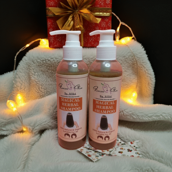 Herbal & Natural Shampoo for Hair Growth-Flowless Glow