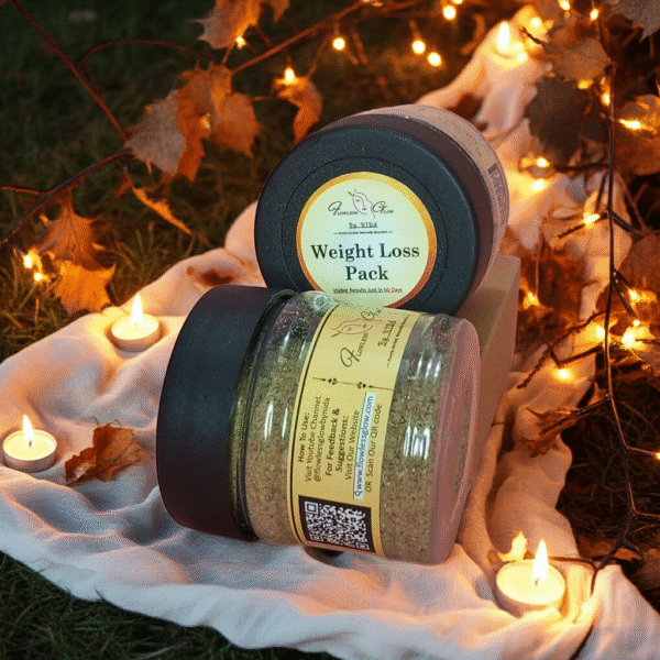 Herbal & Natural Slim & Glow Pack For Belly Fat-Flowless Glow