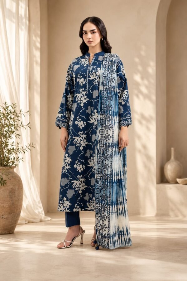 Sapphire Sale 3 piece printed Lawn